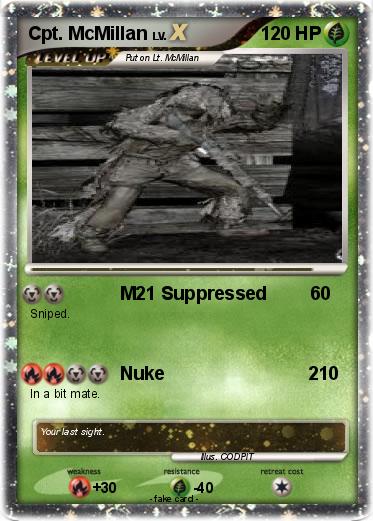 Pokemon Cpt. McMillan