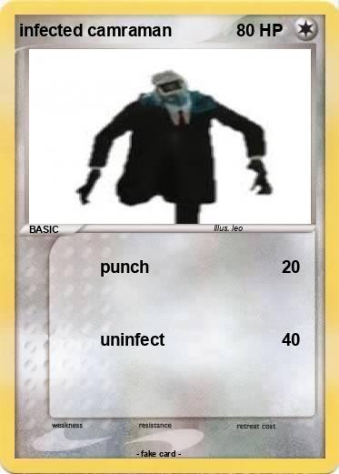 Pokemon infected camraman