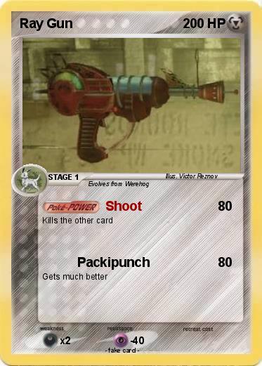 Pokemon Ray Gun