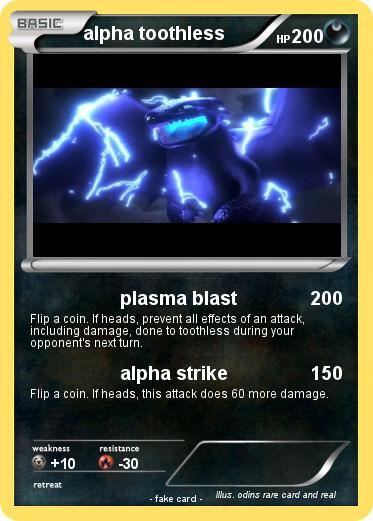 Pokemon alpha toothless