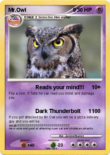 Pokemon Mr.Owl                               9