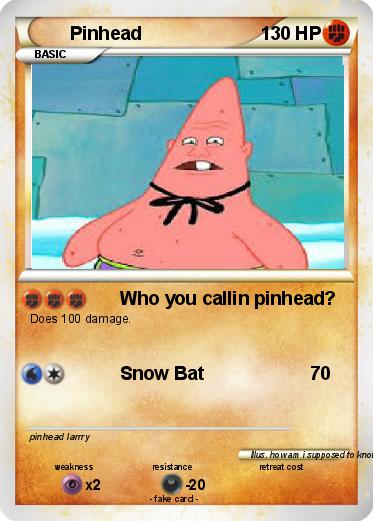 Pokemon Pinhead