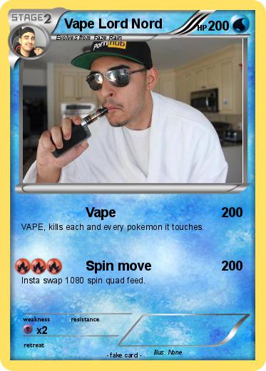 Pokemon Vape Lord Nord