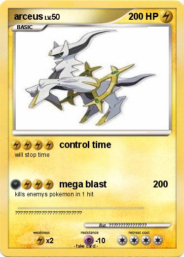 Pokemon arceus