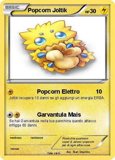 Pokemon Popcorn Joltik