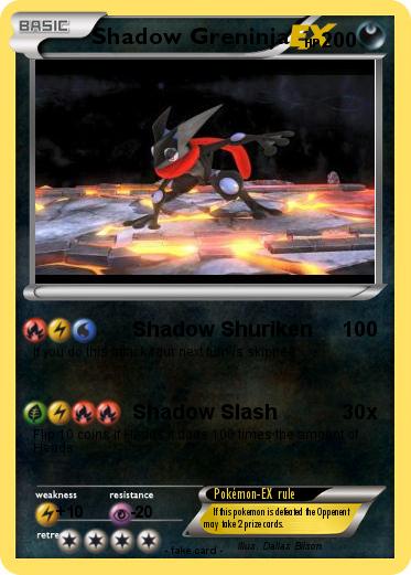 Pokemon Shadow Greninja