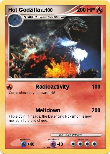 Pokemon Hot Godzilla