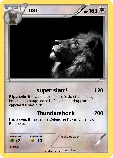 Pokemon lion