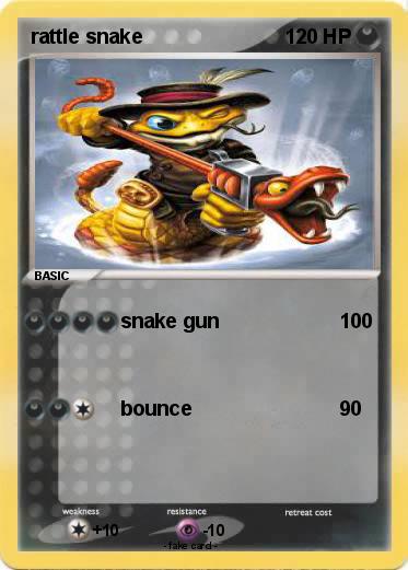 Pokemon rattle snake