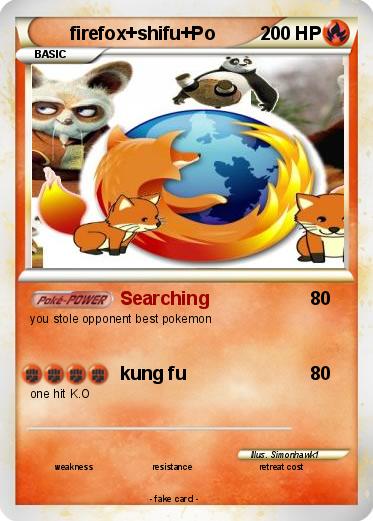 Pokemon firefox+shifu+Po