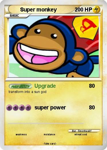 Pokemon Super monkey