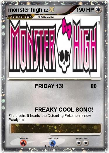 Pokemon monster high
