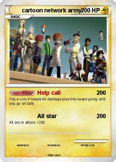 Pokemon cartoon network army