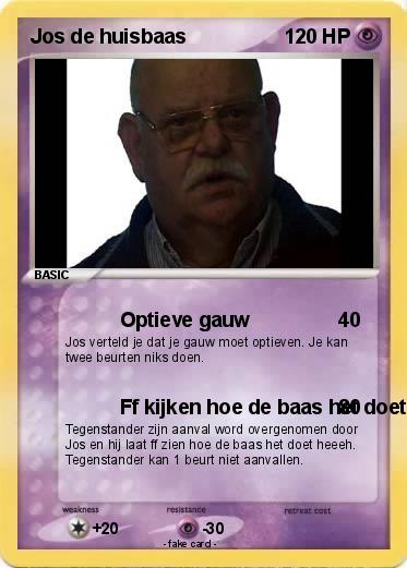 Pokemon Jos de huisbaas