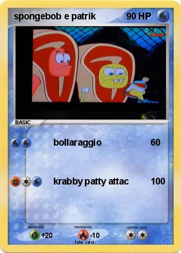 Pokemon spongebob e patrik