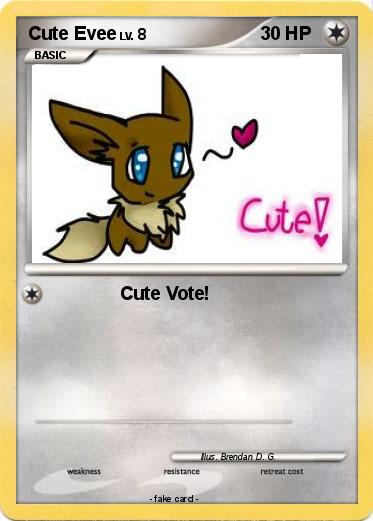 Pokemon Cute Evee