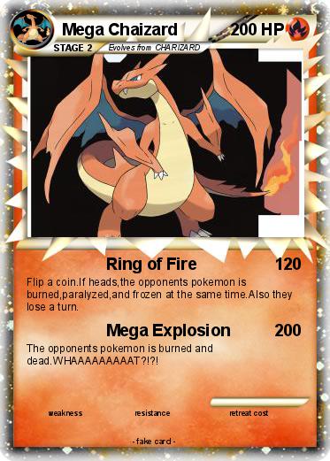 Pokemon Mega Chaizard