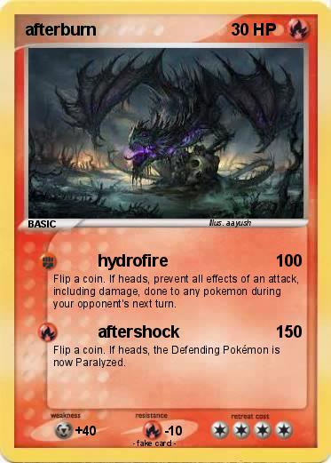 Pokemon afterburn