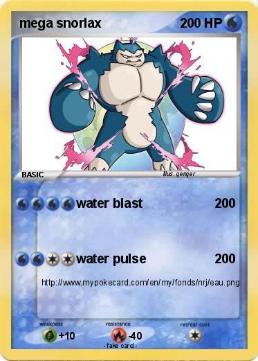 Pokemon mega snorlax
