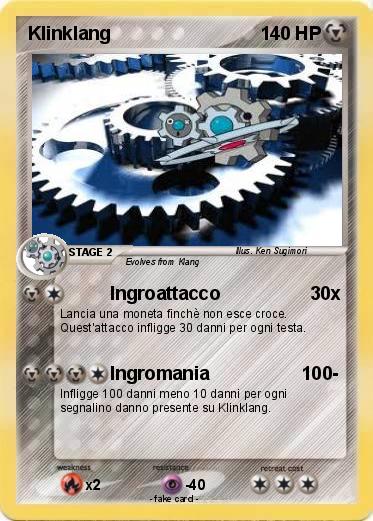 Pokemon Klinklang