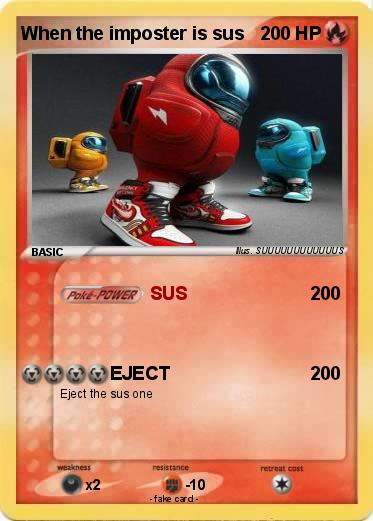 Pokemon When the imposter is sus