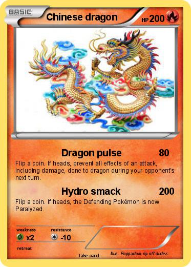 Pokemon Chinese dragon
