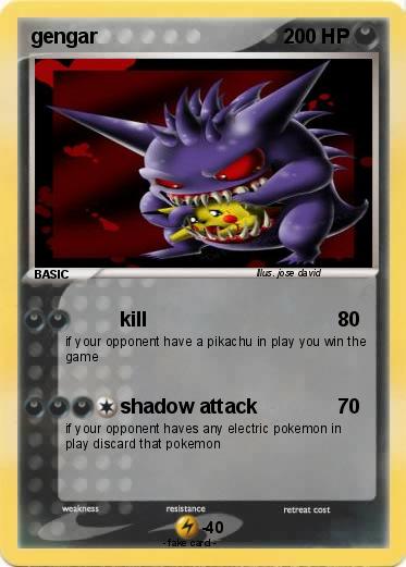 Pokemon gengar