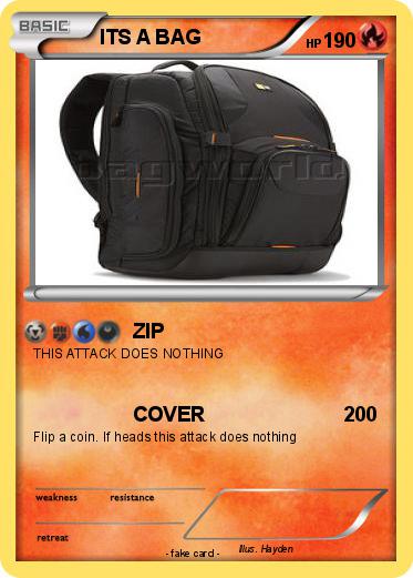 Pokemon ITS A BAG