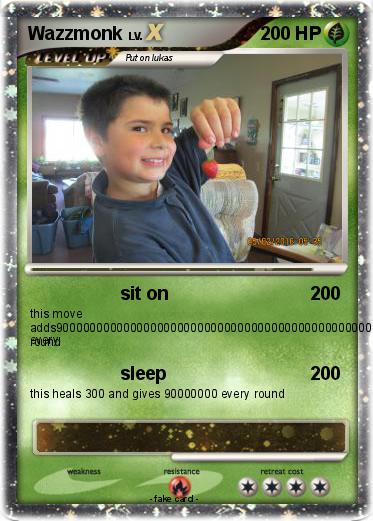 Pokemon Wazzmonk