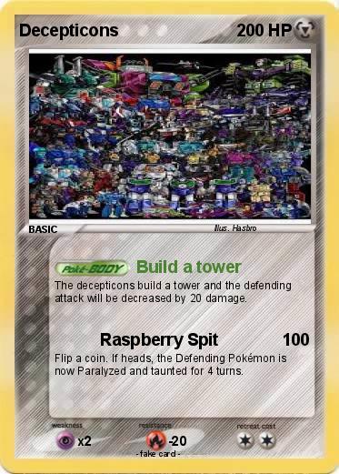 Pokemon Decepticons