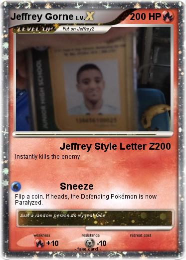 Pokemon Jeffrey Gorne