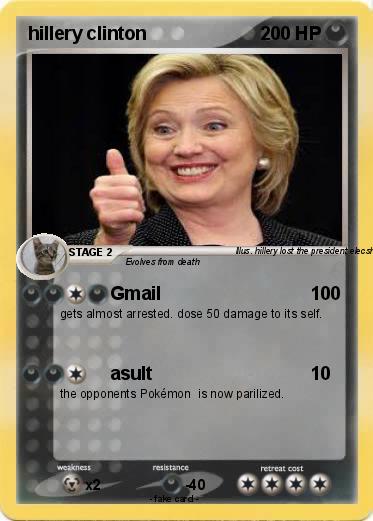 Pokemon hillery clinton