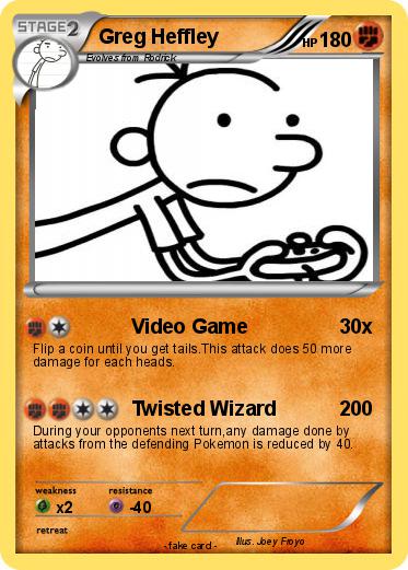Pokemon Greg Heffley