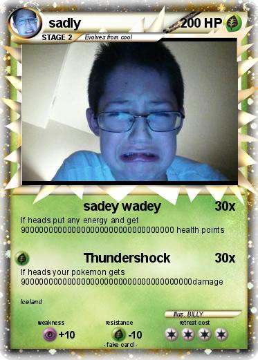 Pokemon sadly