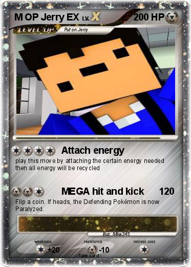 Pokemon M OP Jerry EX Pokemon M OP Jerry EX