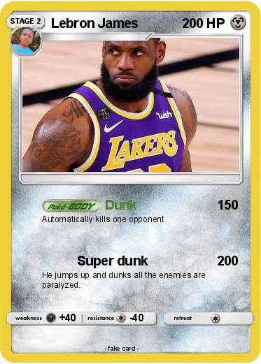 Pokemon Lebron James