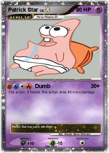 Pokemon Patrick Star