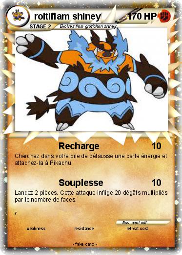 Pokemon roitiflam shiney