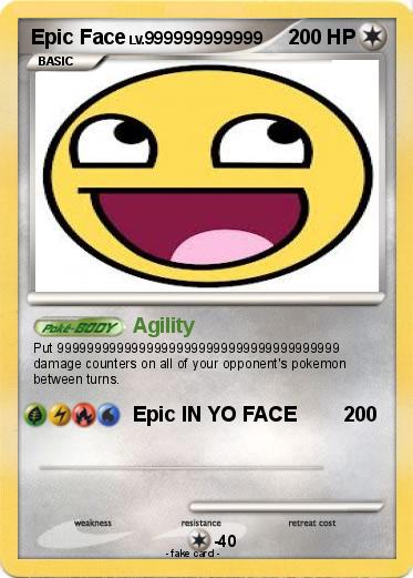 Pokemon Epic Face