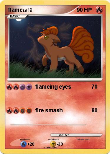 Pokemon flame