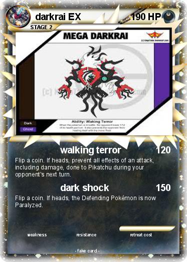 Pokemon darkrai EX