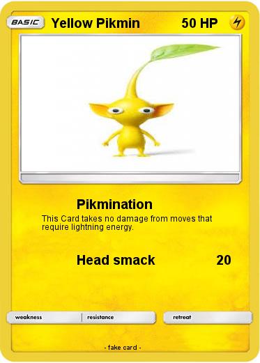 Pokemon Yellow Pikmin