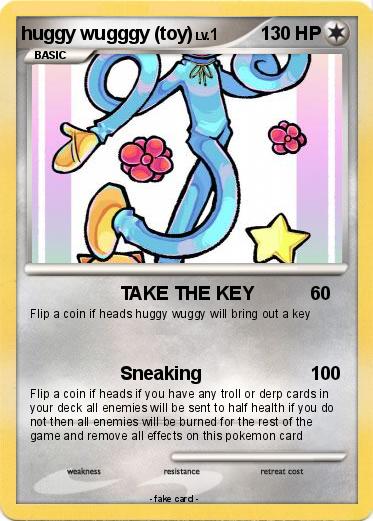 Pokemon huggy wugggy (toy)