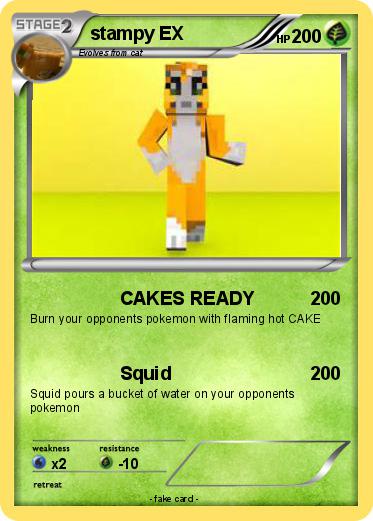 Pokemon stampy EX