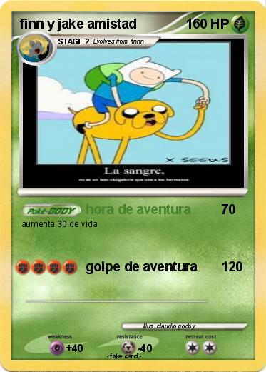 Pokemon finn y jake amistad