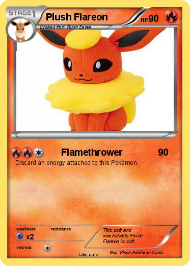 Pokemon Plush Flareon