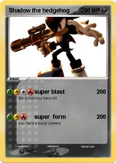 Pokemon Shadow the hedgehog