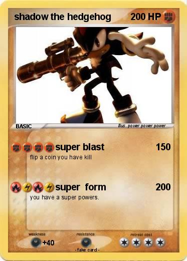 Pokemon shadow the hedgehog