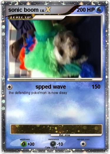 Pokemon sonic boom
