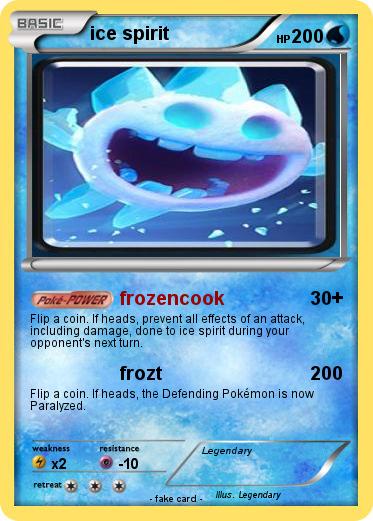 Pokemon ice spirit